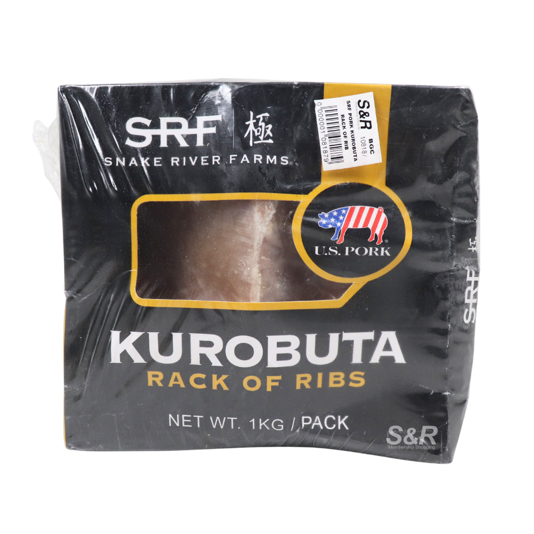 SRF Kurobuta Rack of Ribs (US Pork) 1kg